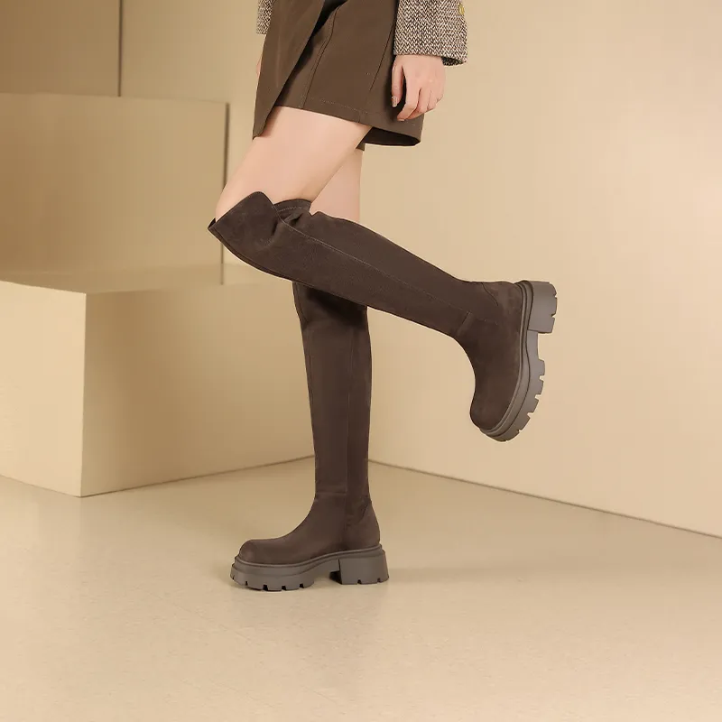 JOSINY Over-the-knee Boots 6cm Women's-12