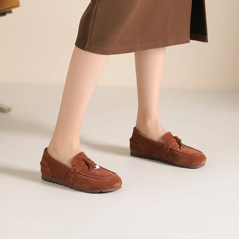 JOSINY Loafers Women's Earth Yellow/Brick Red-10