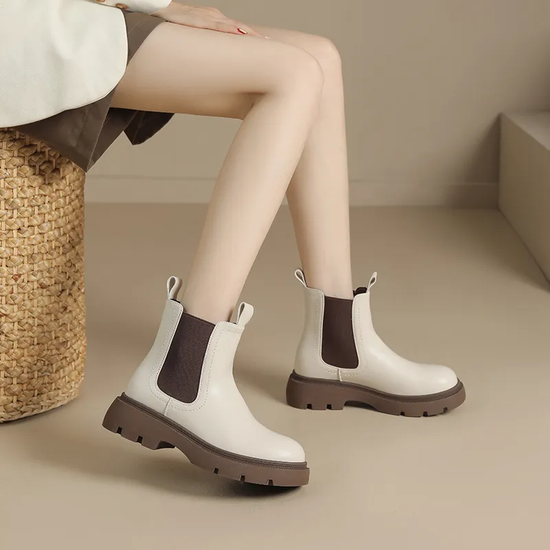 JOSINY Short Chelsea Boots 4.5cm Women's-10