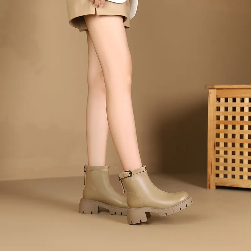 JOSINY Ankle Boots Women's Black/Green/Brown-15