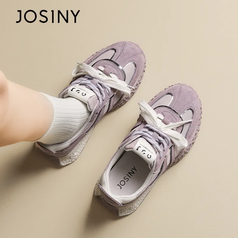 JOSINY Abrasion Resistant Slip Resistant Low Top Casual Shoes Women's-4