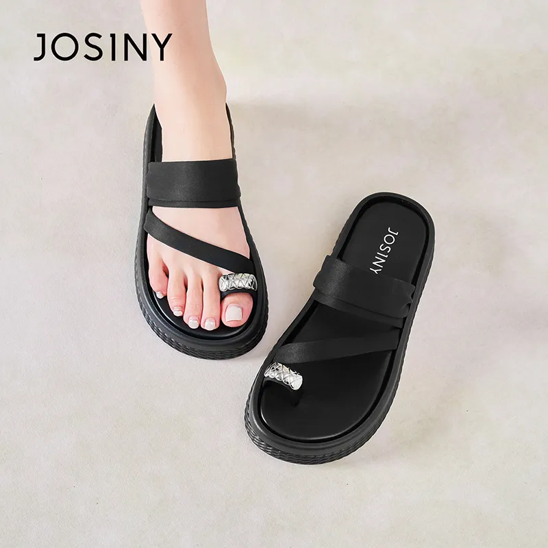 JOSINY Cushioning Slip Resistant Abrasion Resistant Slide Slippers Women's-9