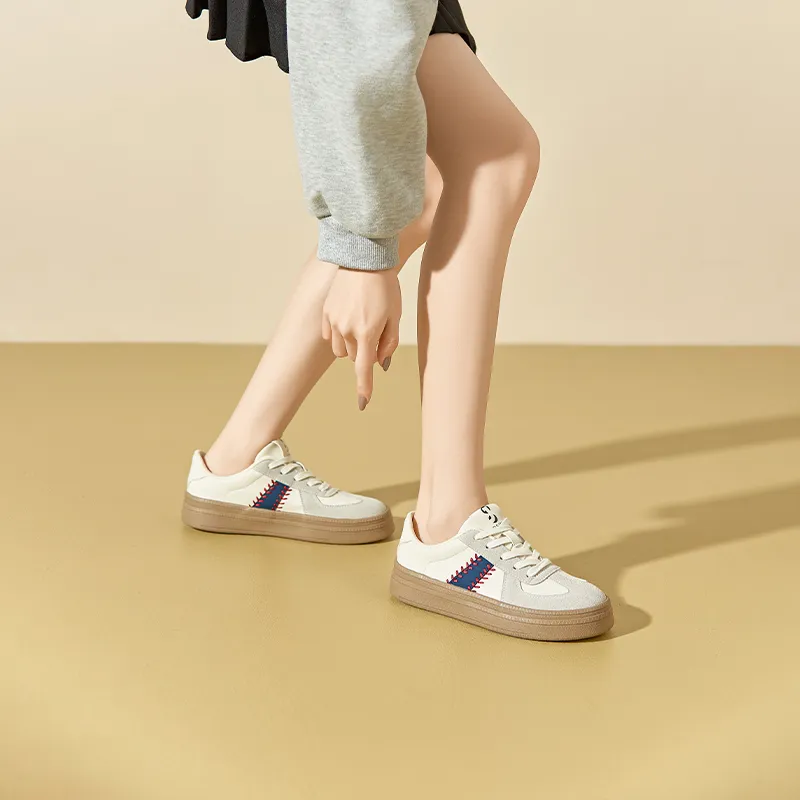 JOSINY JOSINY Wear-Resistant Slip-Resistant Low-Top Skateboard Shoes Women's-13