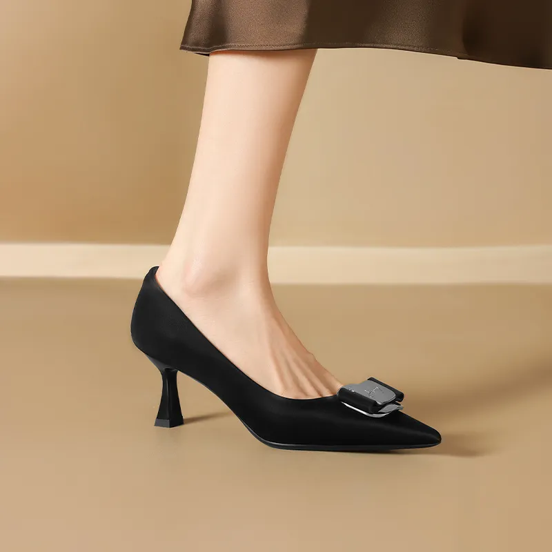 JOSINY JOSINY Slim Heel High Heels 6.5cm Women's-6