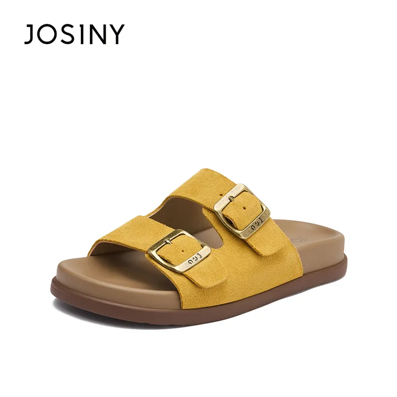 JOSINY Slip Resistant Abrasion Resistant Slide Slippers Women's-8