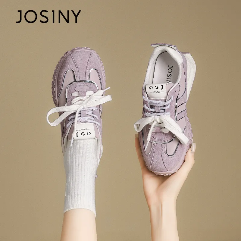 JOSINY Abrasion Resistant Slip Resistant Low Top Casual Shoes Women's-2