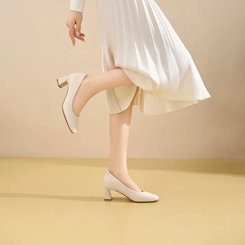JOSINY High Heels 6cm Women's Ecru-5