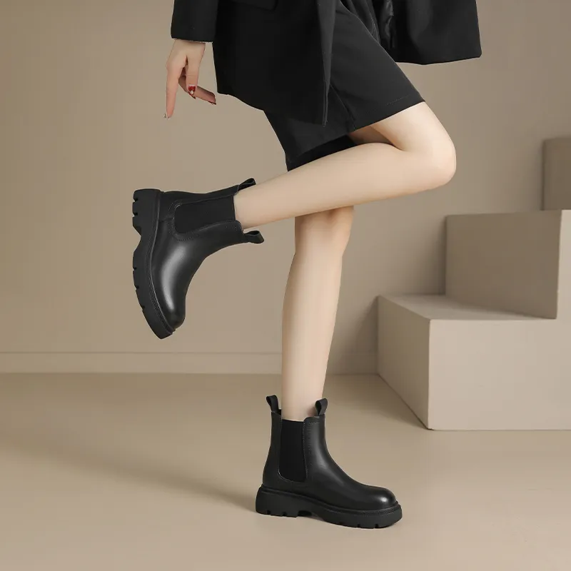 JOSINY Short Chelsea Boots 4.5cm Women's-4