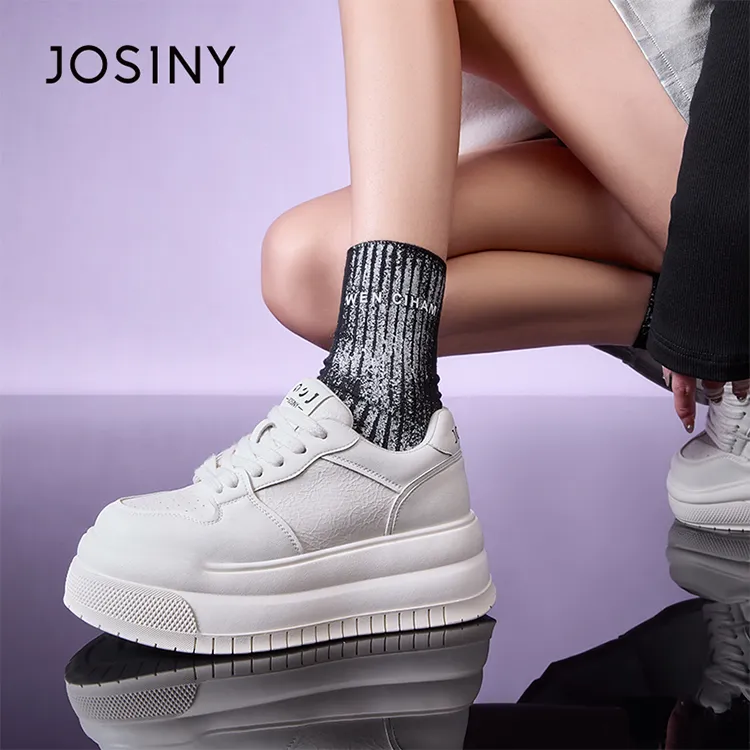 JOSINY JOSINY Wear Resistant Slip Resistant Low Top Skateboard Shoes Women's-3