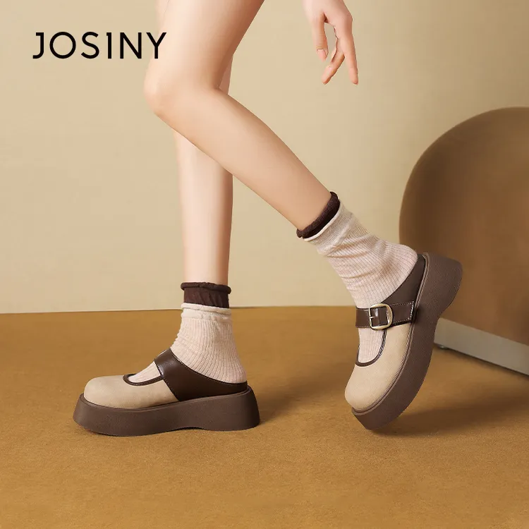 JOSINY Quick Drying Slip Resistant Wrap toe Slippers Women's Camel-11