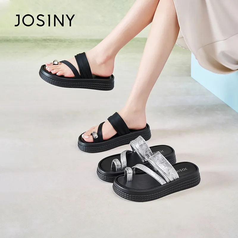JOSINY Cushioning Slip Resistant Abrasion Resistant Slide Slippers Women's-12