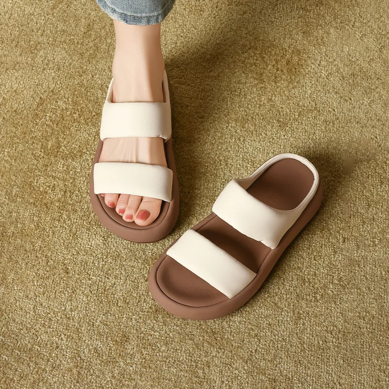 JOSINY Slip Resistant Abrasion Resistant Slide Slippers Women's-4