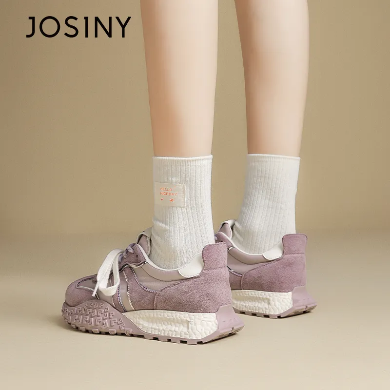 JOSINY Abrasion Resistant Slip Resistant Low Top Casual Shoes Women's-3