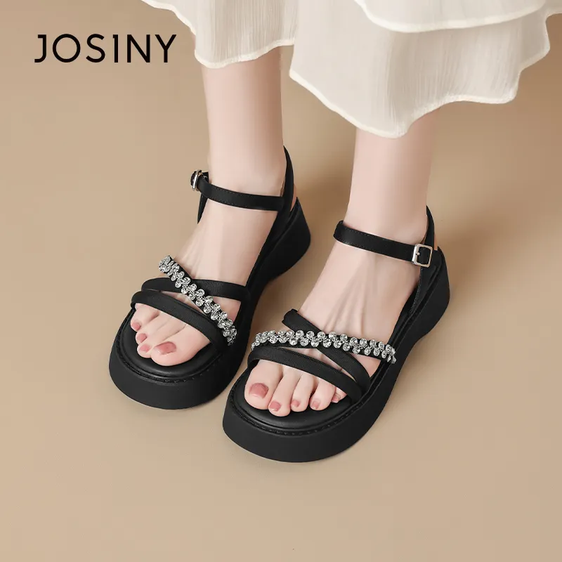 JOSINY One Strap Sandals Women's-6
