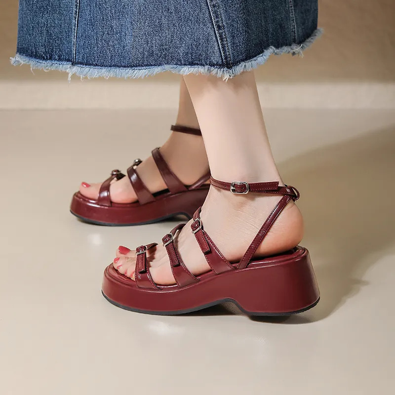 JOSINY JOSINY Roman Sandals 5.5cm Women's-10