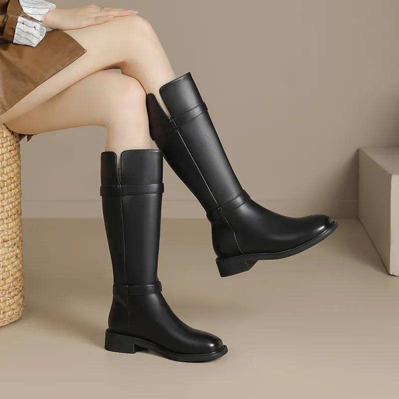 JOSINY Knee-high Boots 3.5cm Women's-5