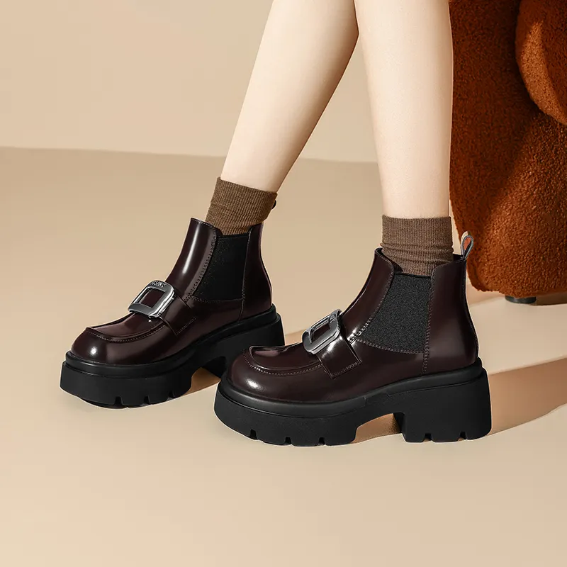 JOSINY JOSINY Short Chelsea Boots 6.5cm Women's-12