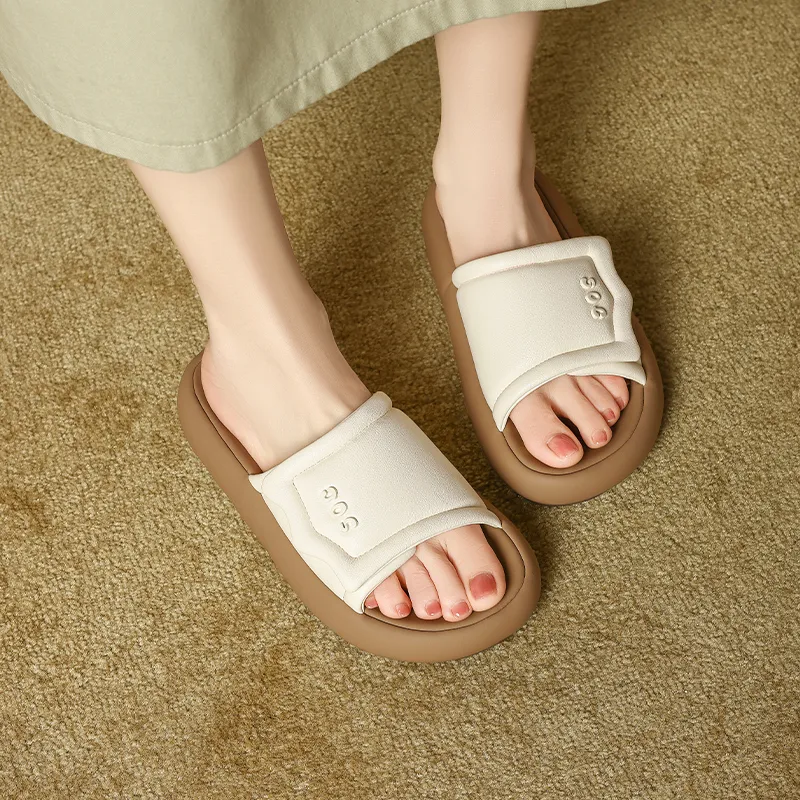 JOSINY Slip Resistant Abrasion Resistant Slide Slippers Women's-4