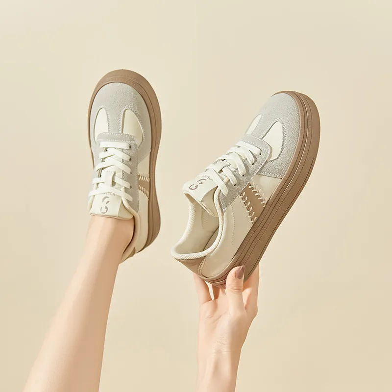 JOSINY JOSINY Wear-Resistant Slip-Resistant Low-Top Skateboard Shoes Women's-7