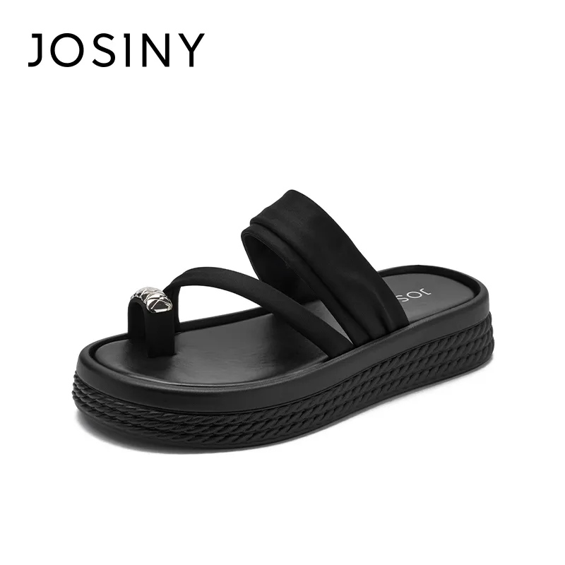 JOSINY Cushioning Slip Resistant Abrasion Resistant Slide Slippers Women's-8
