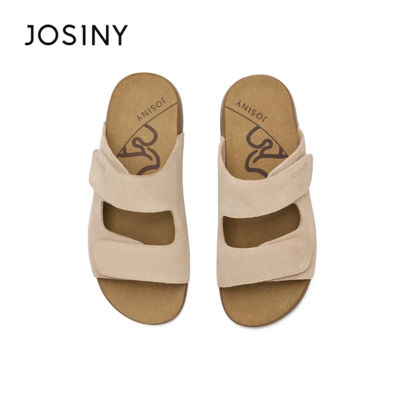 JOSINY Slip Resistant Abrasion Resistant Slide Slippers Women's-2