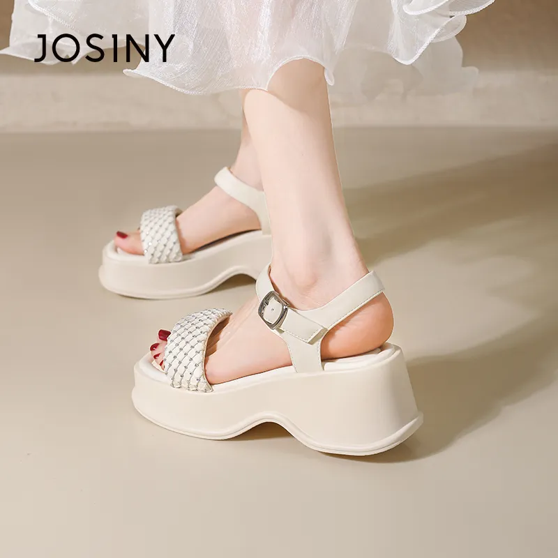 JOSINY One Strap Sandals Women's-4