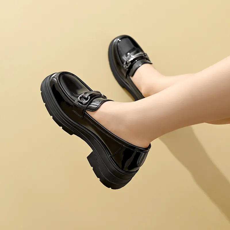 JOSINY JOSINY Loafers 5cm Women's Black-2