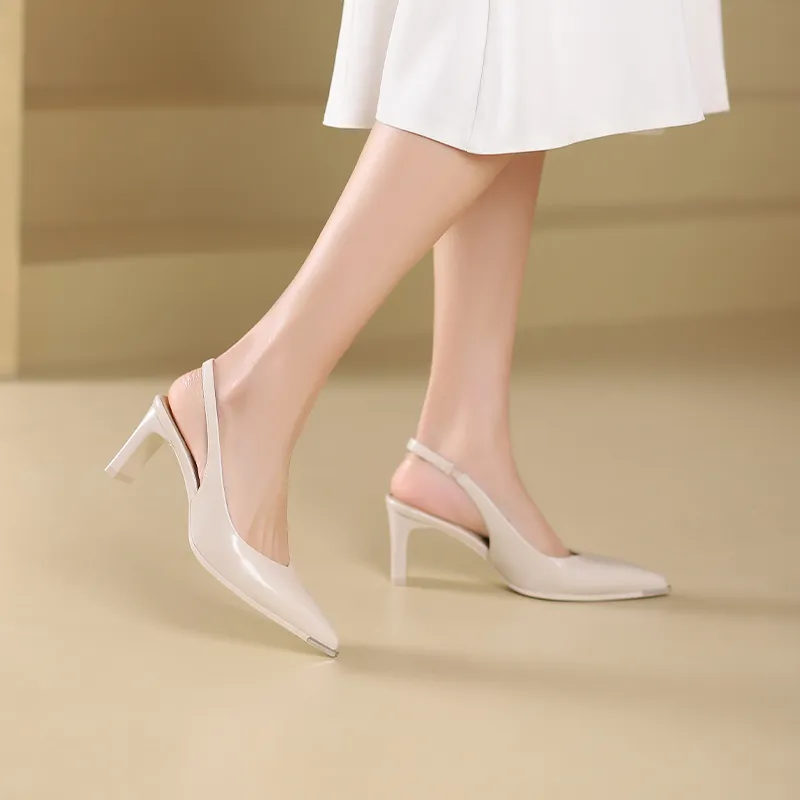 JOSINY JOSINY Block Heel High Heels 7.5cm Women's-4