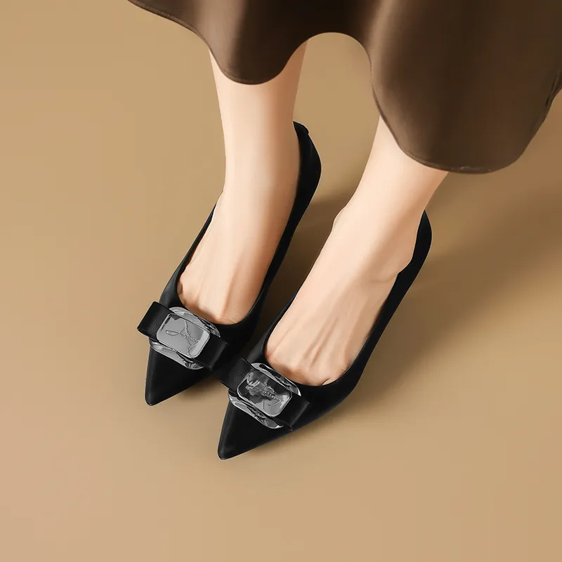 JOSINY JOSINY Slim Heel High Heels 6.5cm Women's-3