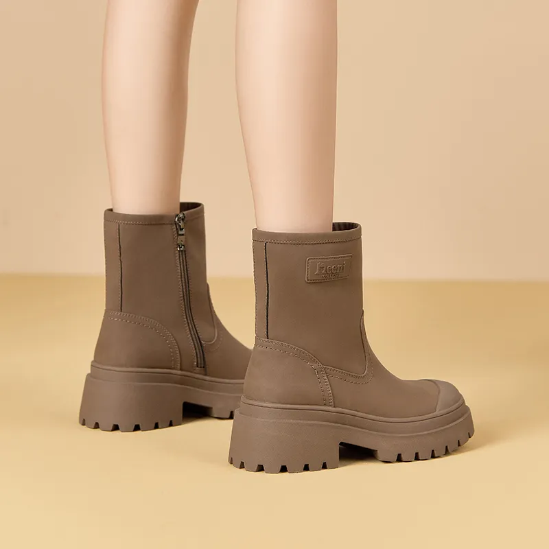 JOSINY Ankle Boots Women's Black, Brown, Yellow Green-13