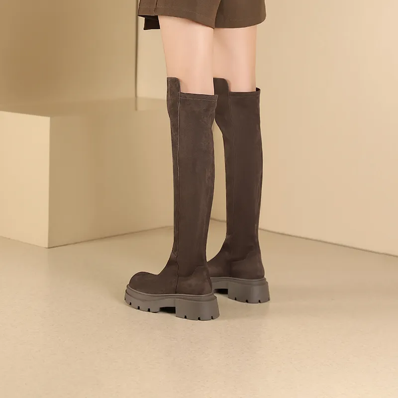 JOSINY Over-the-knee Boots 6cm Women's-11