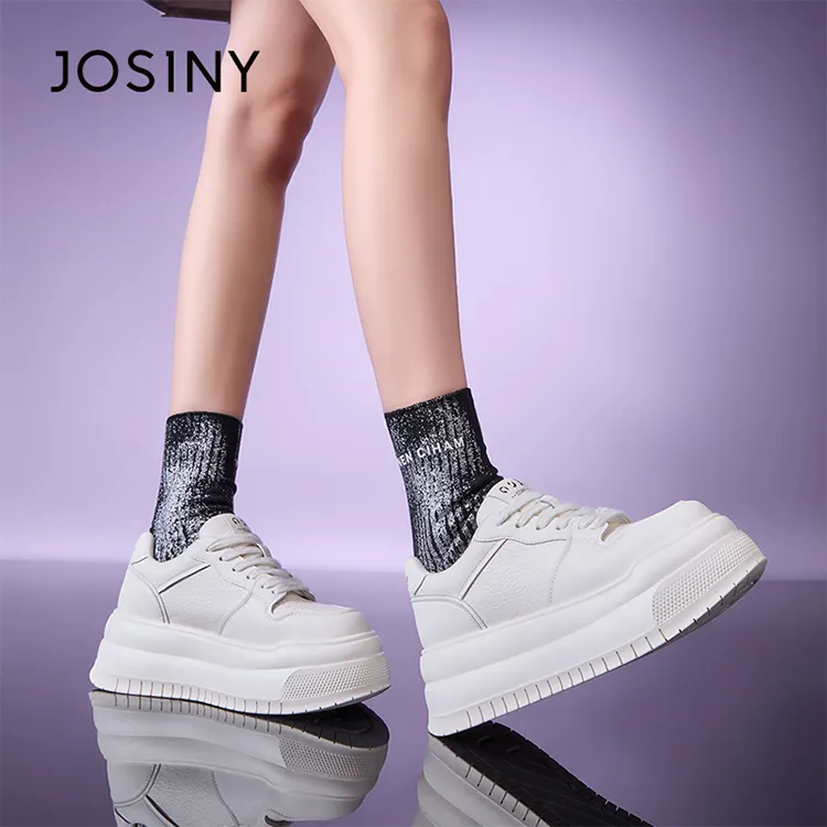 JOSINY JOSINY Wear Resistant Slip Resistant Low Top Skateboard Shoes Women's-5