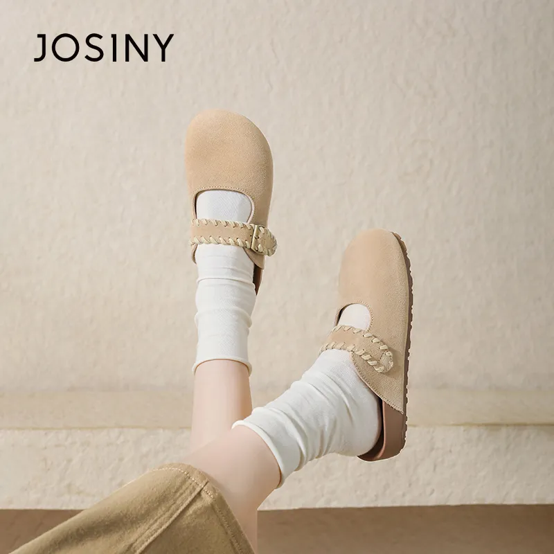 JOSINY Slip Resistant Abrasion Resistant Closed Toe Slippers Women's-7