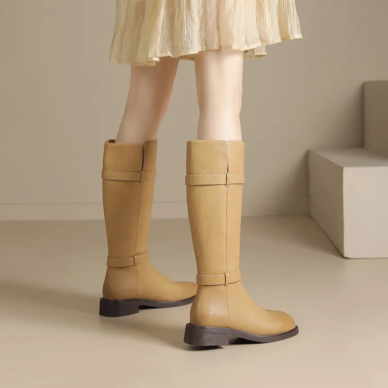 JOSINY Knee-high Boots 3.5cm Women's-13