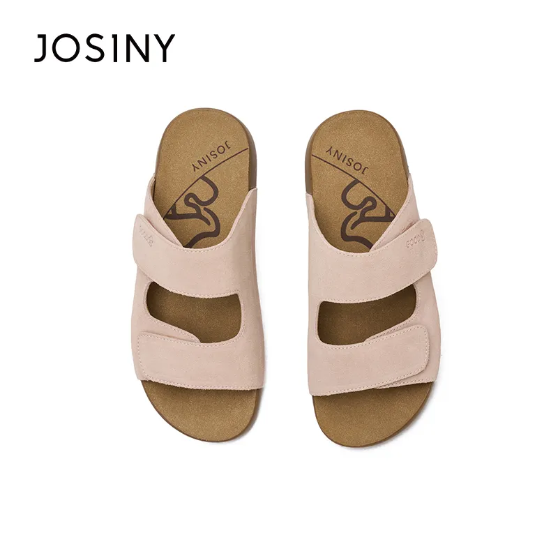JOSINY Slip Resistant Abrasion Resistant Slide Slippers Women's-9