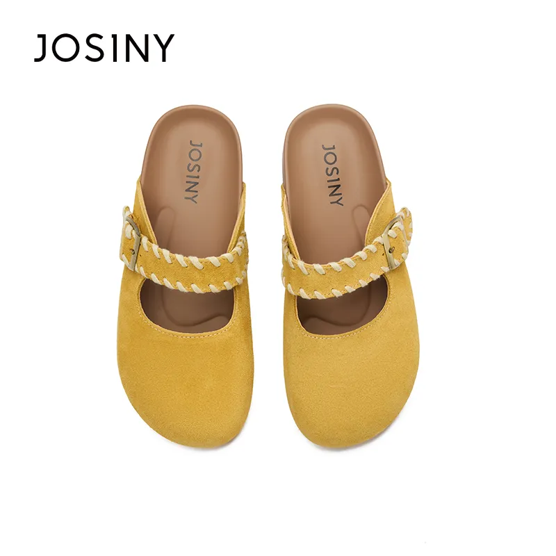 JOSINY Slip Resistant Abrasion Resistant Closed Toe Slippers Women's-10