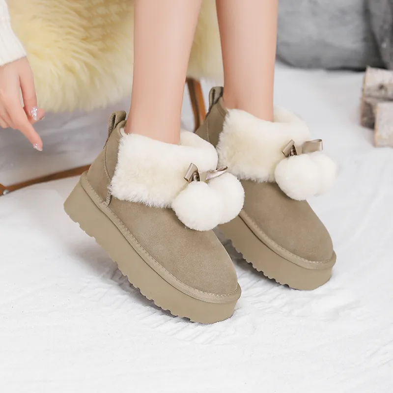 JOSINY JOSINY 8cm Snow Boots Women's-4