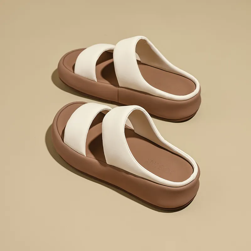 JOSINY Slip Resistant Abrasion Resistant Slide Slippers Women's-3