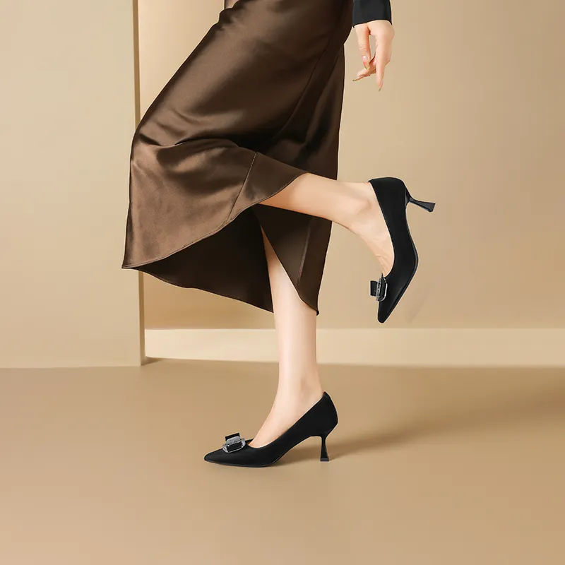 JOSINY JOSINY Slim Heel High Heels 6.5cm Women's-5