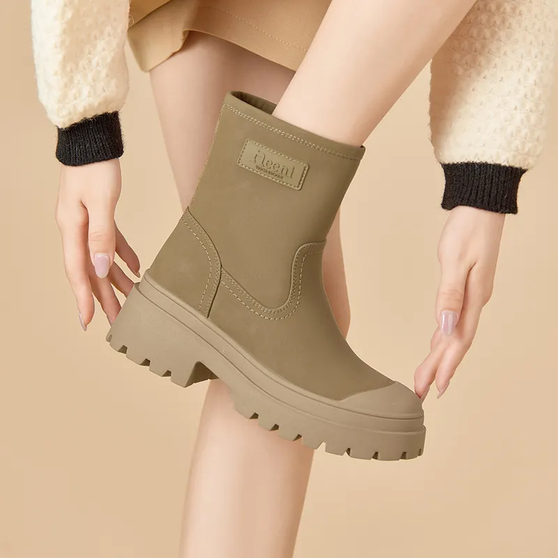 JOSINY Ankle Boots Women's Black, Brown, Yellow Green-19