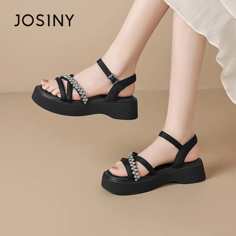 JOSINY One Strap Sandals Women's-5
