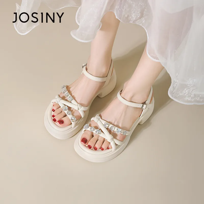 JOSINY One Strap Sandals 5.5cm Women's-7