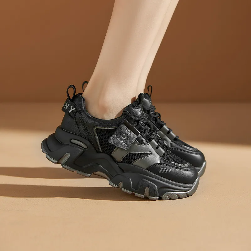JOSINY Low-Top Chunky Sneakers Women's-3