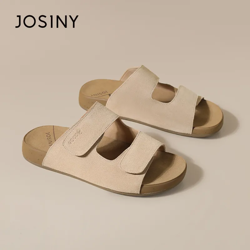 JOSINY Slip Resistant Abrasion Resistant Slide Slippers Women's-3