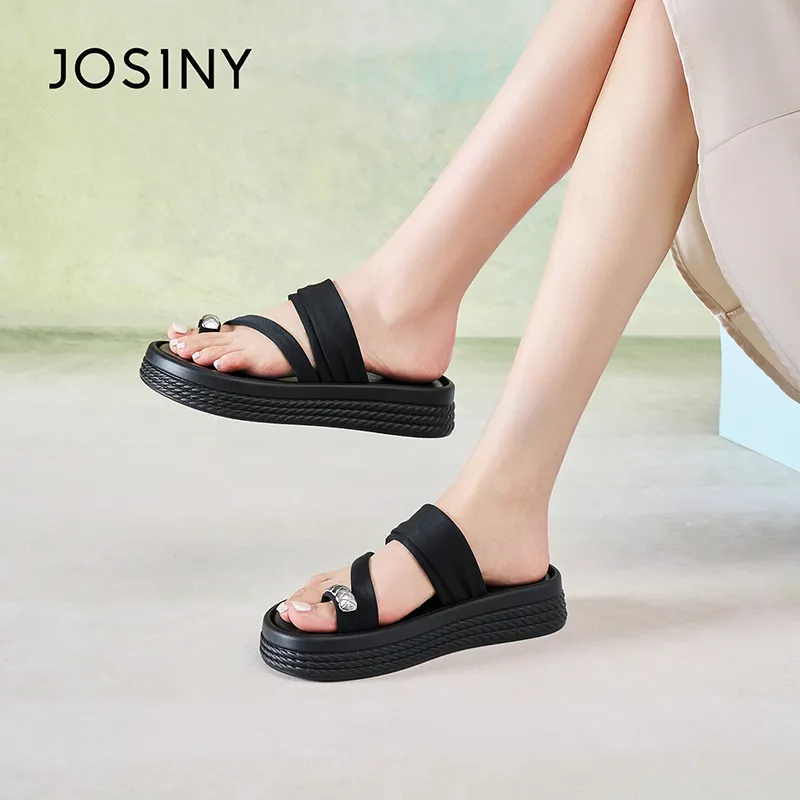 JOSINY Cushioning Slip Resistant Abrasion Resistant Slide Slippers Women's-13