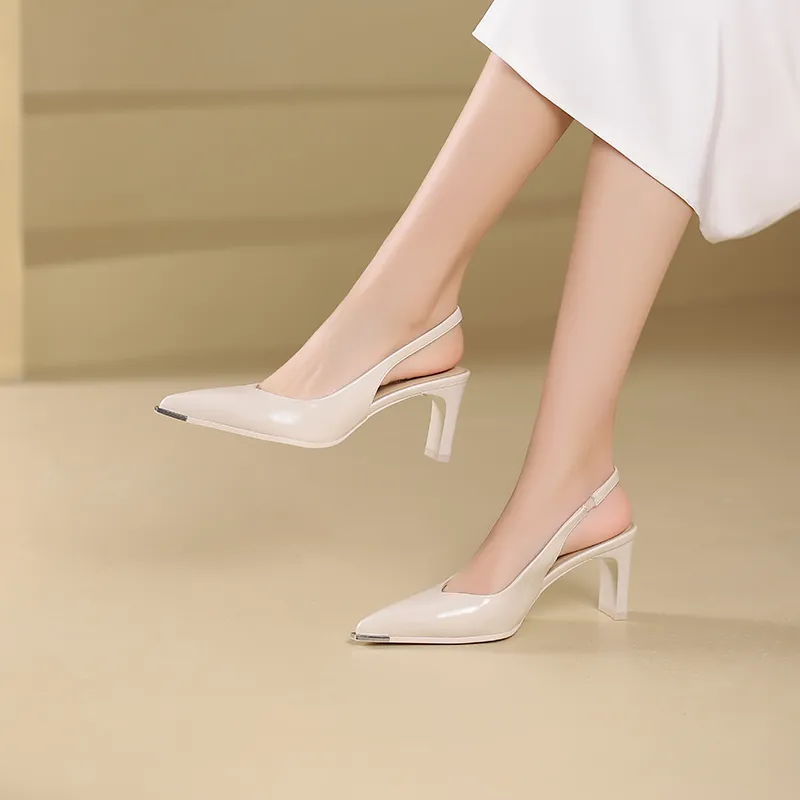 JOSINY JOSINY Block Heel High Heels 7.5cm Women's-5