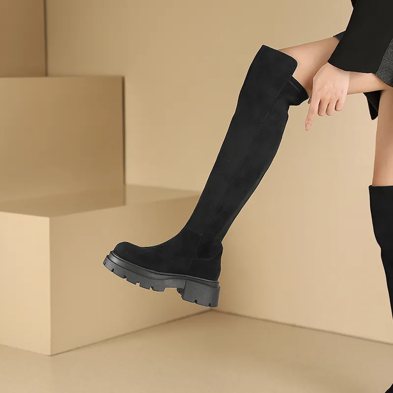 JOSINY Over-the-knee Boots 6cm Women's-6