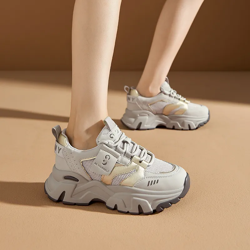 JOSINY Low-Top Chunky Sneakers Women's-19