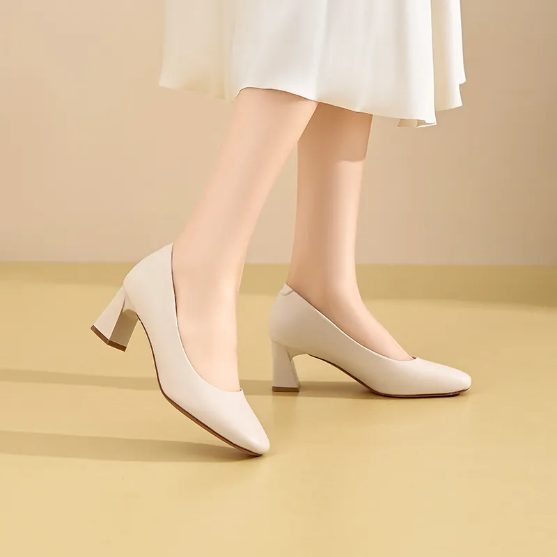 JOSINY High Heels 6cm Women's Ecru-6