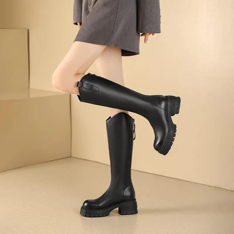 JOSINY Knee-high Boots 6cm Women's-15